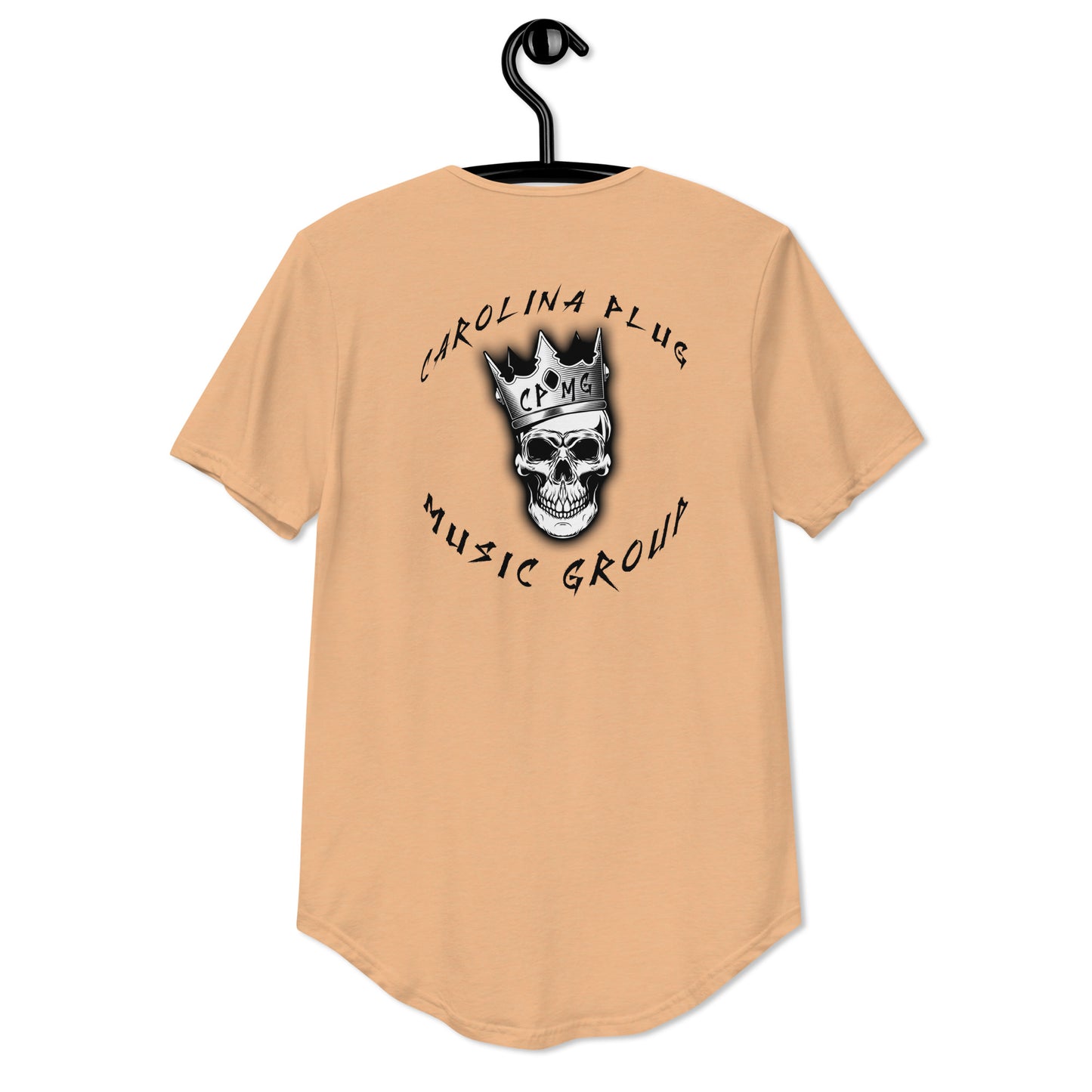 EMOEDAGREAT Men's Curved Hem T-Shirt